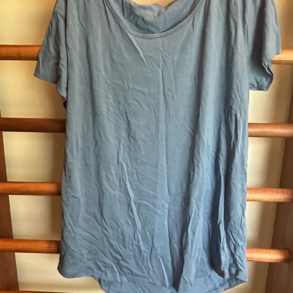 Casual Blue Women's Top
